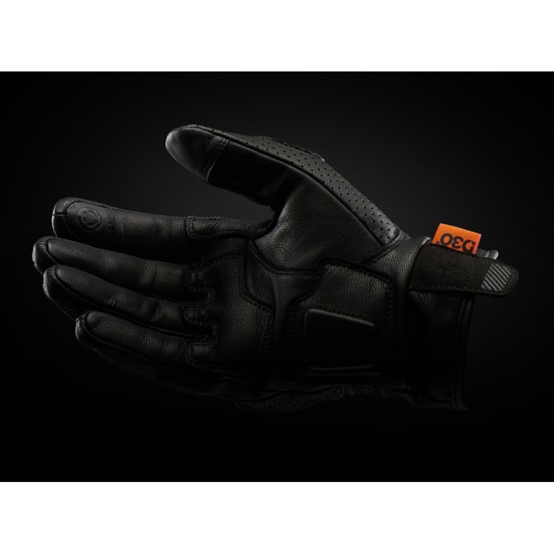 Gants de moto Furygan LR Jet Vented D3O® Evo noirs