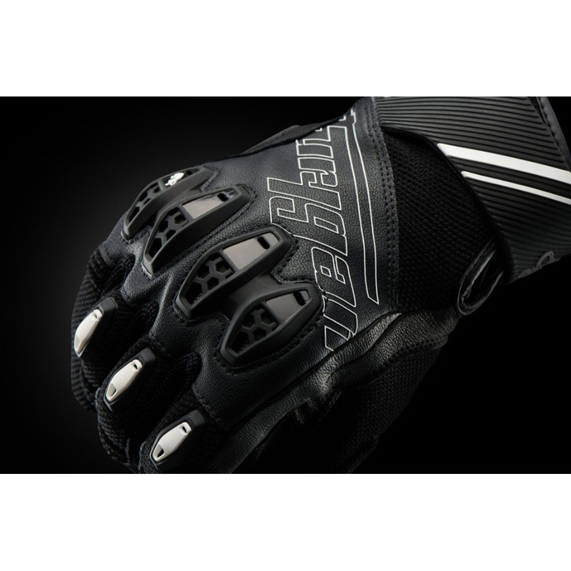 Gants de moto Furygan Volt EVO noir et blanc
