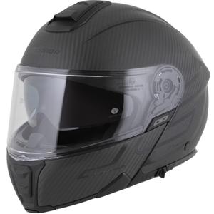 Casque de moto modulable Cassida Modulo 2.1 Plus Carbon BlackOut noir mat