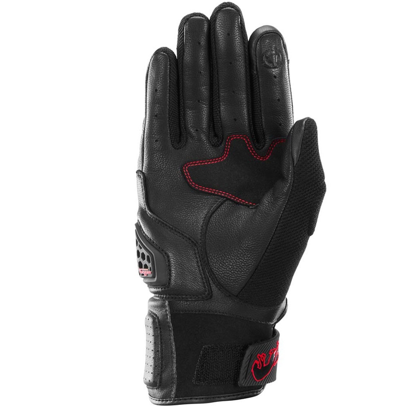 Gants de moto Furygan Volt EVO noir-blanc-rouge