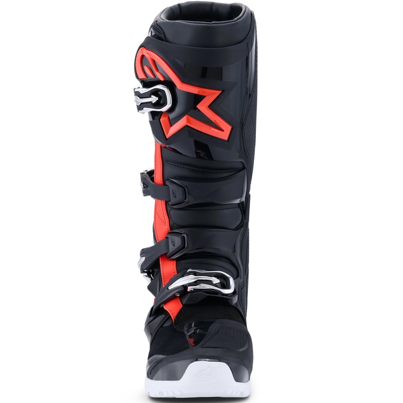 Bottes de moto Alpinestars TECH 7 Enduro Drystar noir-rouge fluo-blanc