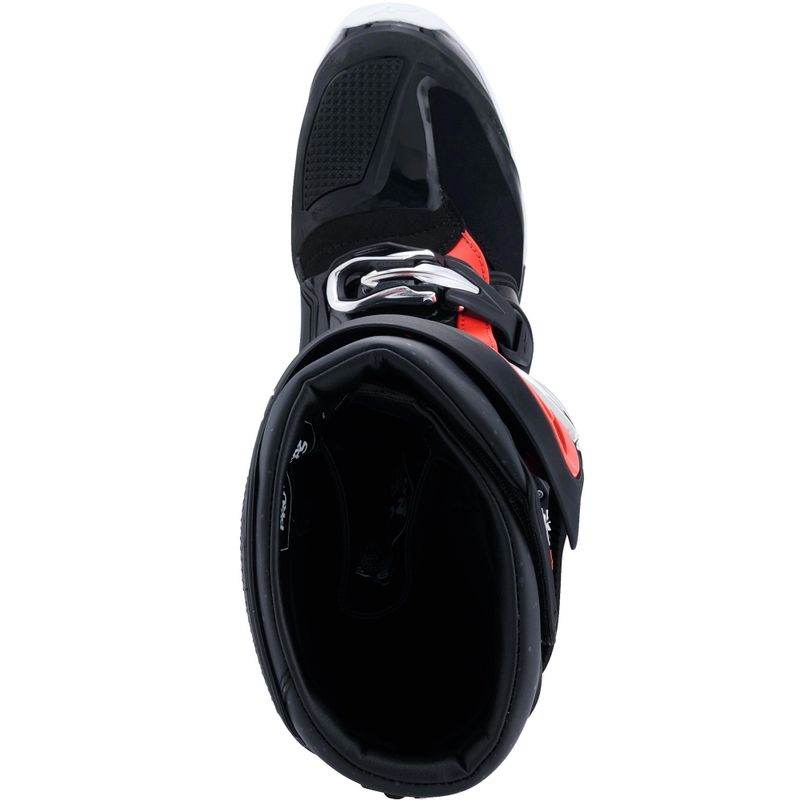 Bottes de moto Alpinestars TECH 7 Enduro Drystar noir-rouge fluo-blanc