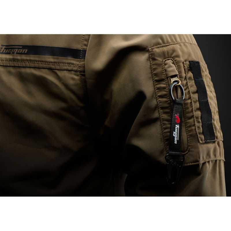 Veste de moto Furygan Kenya 3 vert kaki
