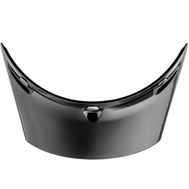 Visière pour casques de moto NOX Premium Seventy II noir brillant