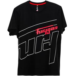 T-shirt Furygan Rage noir-blanc-rouge