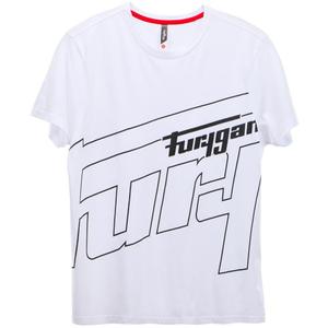 T-shirt Furygan Rage blanc et noir