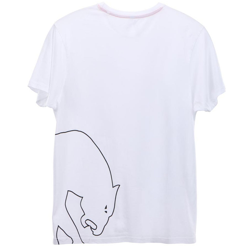 T-shirt Furygan Rage blanc et noir