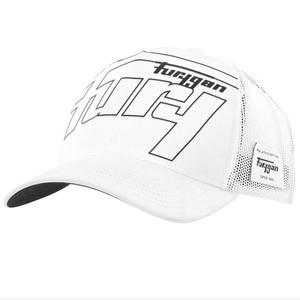 Casquette Furygan Trucker Rage blanche et noire