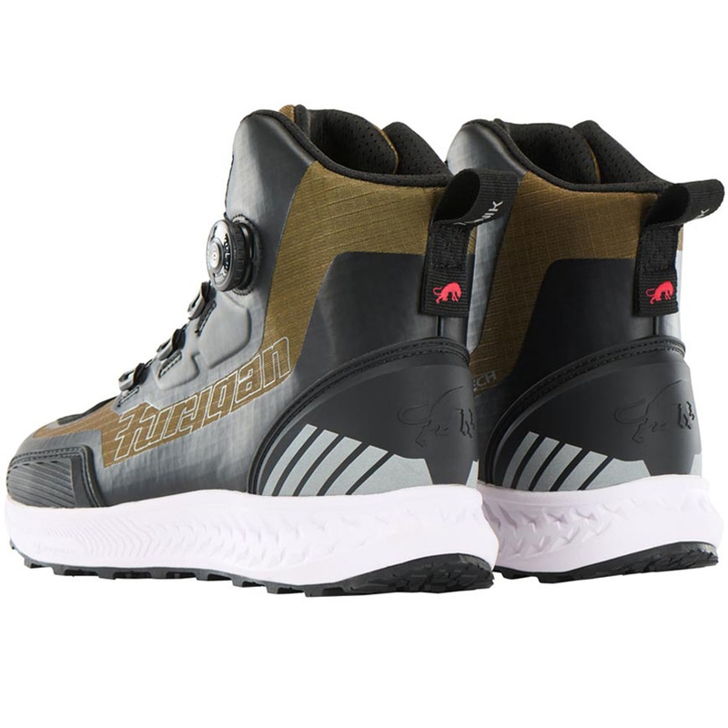 Bottes de moto Furygan Tonik D3O® kaki-noir
