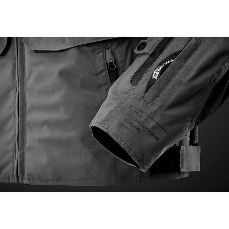 Blouson de moto Furygan Kalahari SP gris-noir