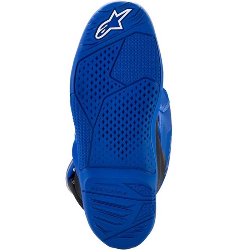 Bottes de motocross pour enfants Alpinestars TECH 7 S YAMAHA, collection bleu-blanc-noir