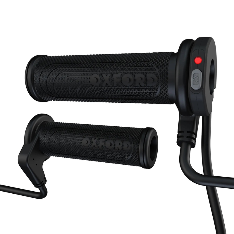 Poignées chauffantes Oxford HotGrips Advanced Integrated Sport noires