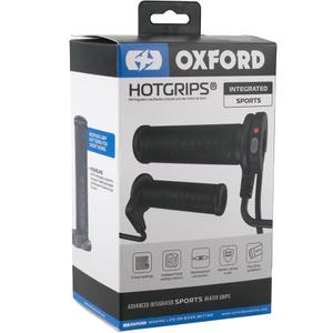 Poignées chauffantes Oxford HotGrips Advanced Integrated Sport noires