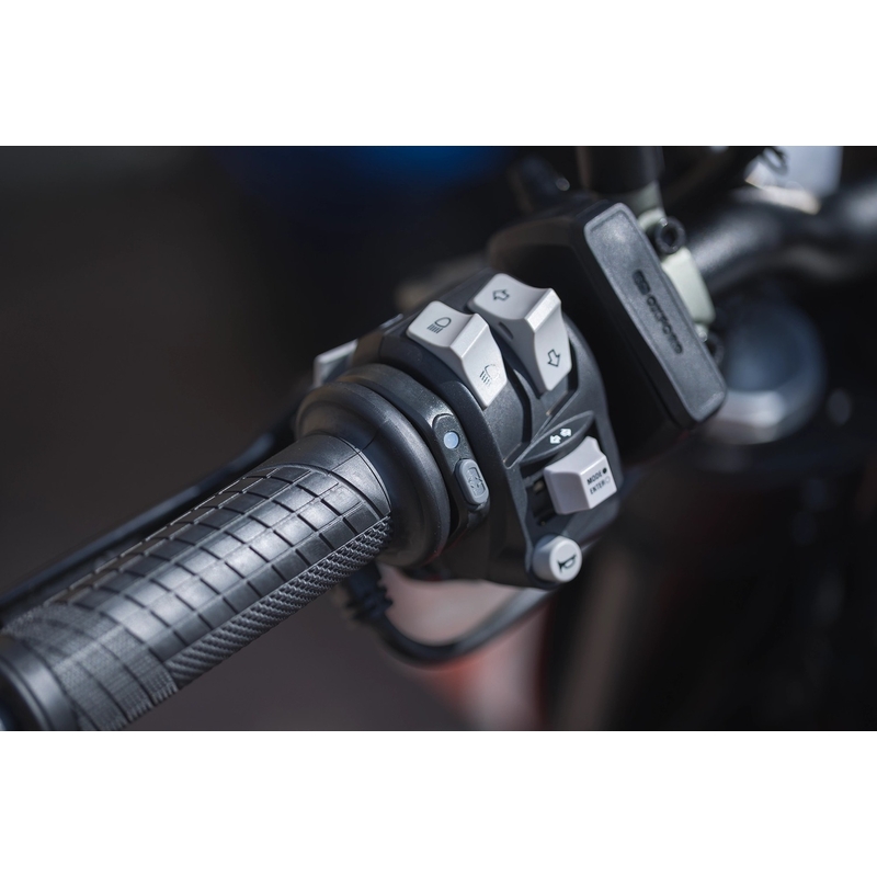 Poignées chauffantes Oxford HotGrips Advanced Integrated Touring noires