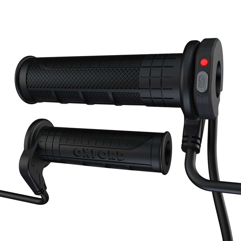 Poignées chauffantes Oxford HotGrips Advanced Integrated Adventure noires
