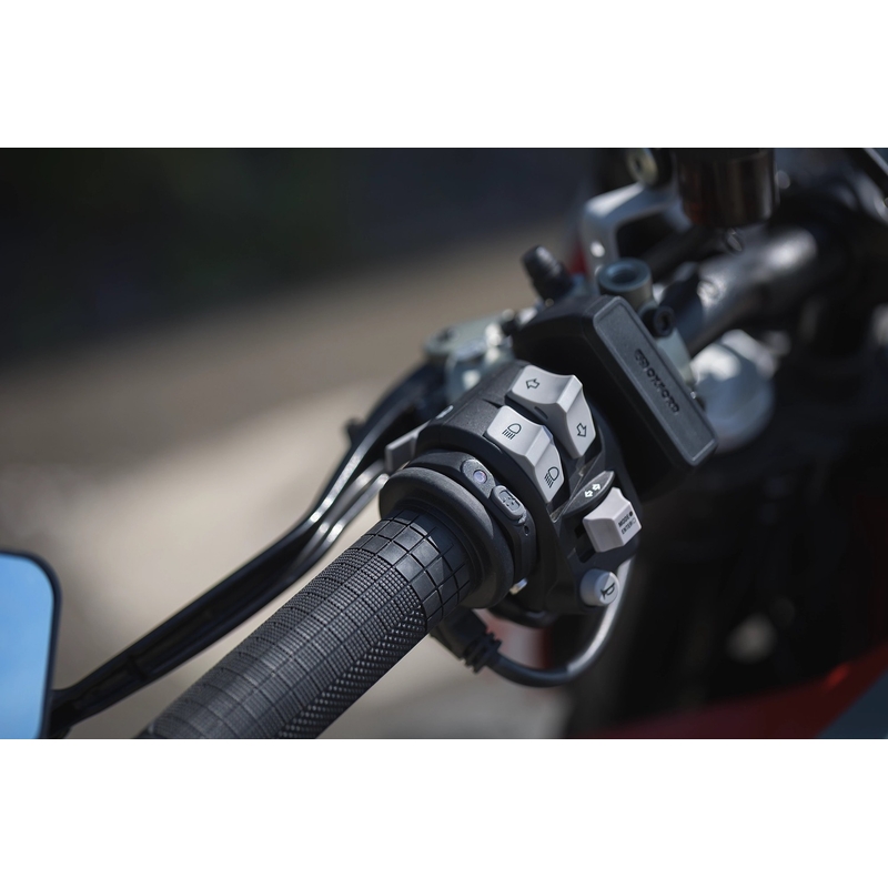 Poignées chauffantes Oxford HotGrips Advanced Integrated Adventure noires
