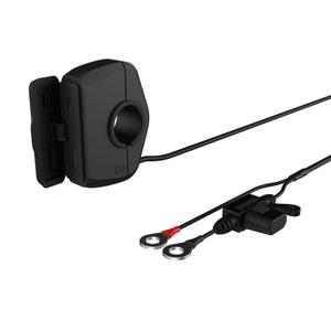 Connecteur Oxford Slim Socket USB-C et USB-A noir