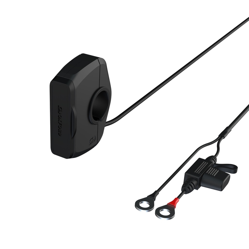 Connecteur Oxford Slim Socket USB-C et USB-A noir