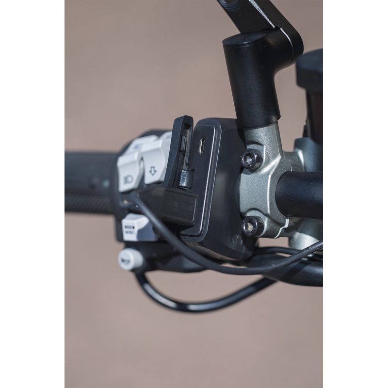 Connecteur Oxford Slim Socket USB-C et USB-A noir