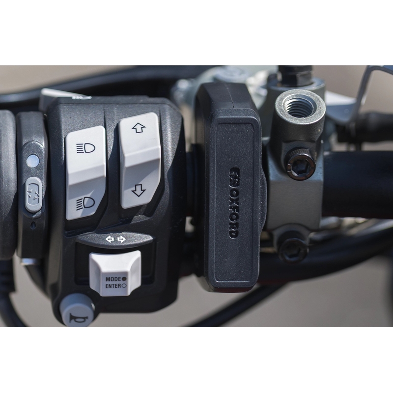 Connecteur Oxford Slim Socket USB-C et USB-A noir