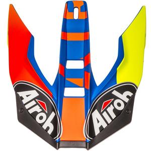 Visière pour casques de moto Airoh Twist 2.0 Lift cyan mat