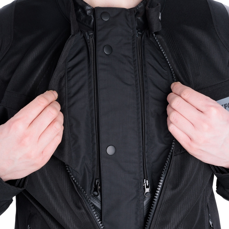 Veste de moto Oxford Dakar Air noire