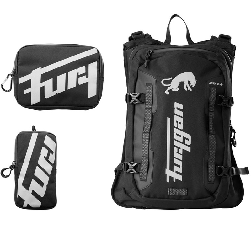 Sac à dos Furygan ADV 20L+ noir et blanc