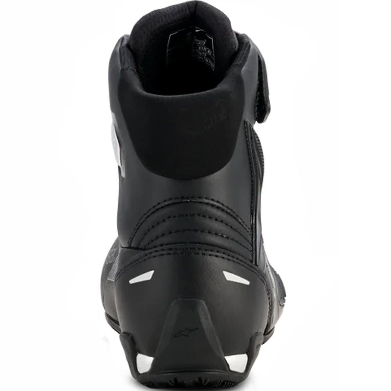 Bottes de moto Alpinestars Stella Faster-4 Drystar pour femme, noir et argent