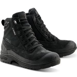 Bottes de moto Alpinestars Judy Waterproof pour femmes, noires