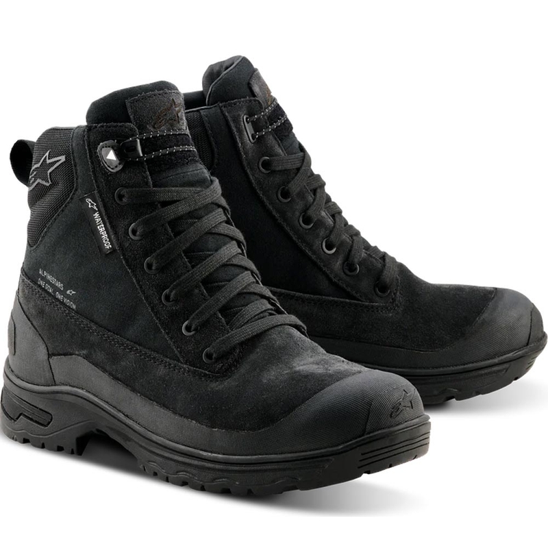 Bottes de moto Alpinestars Judy Waterproof pour femmes, noires