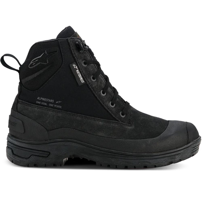 Bottes de moto Alpinestars Judy Waterproof pour femmes, noires