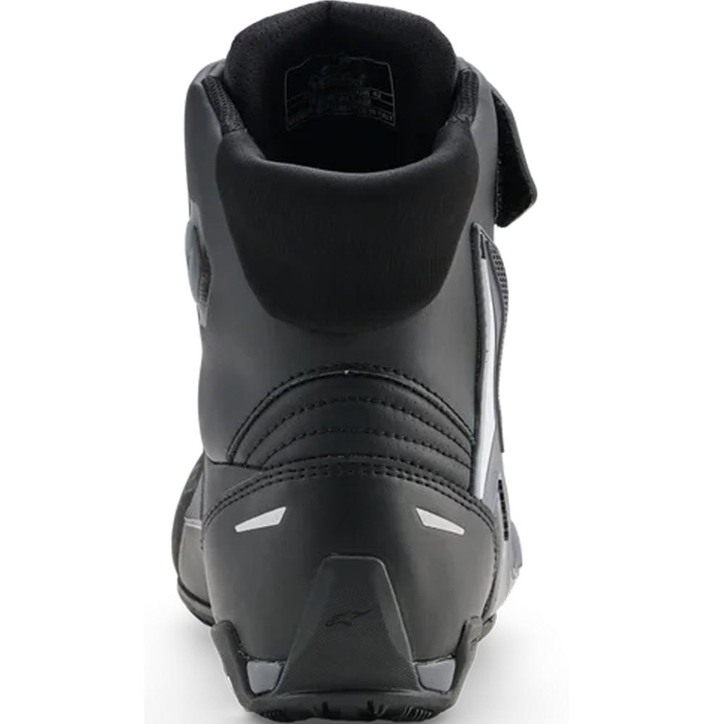 Bottes de moto Alpinestars Faster-4 Drystar noir-gris foncé-blanc