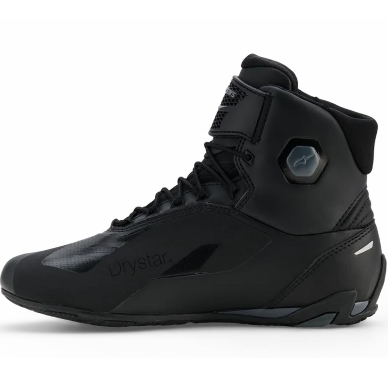 Bottes de moto Alpinestars Faster-4 Drystar noir-gris foncé