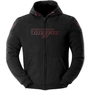 Blouson de moto Furygan Livio X Kevlar® noir et rouge