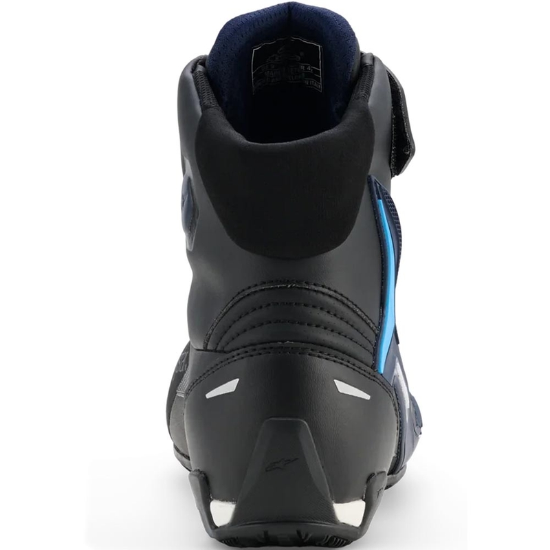 Bottes de moto Alpinestars Faster-4 Drystar noir-bleu-blanc