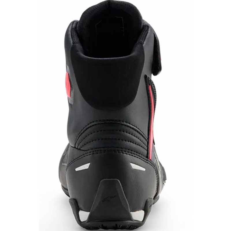 Bottes de moto Alpinestars Stella Faster-4 Drystar pour femmes, noir-gris-rouge