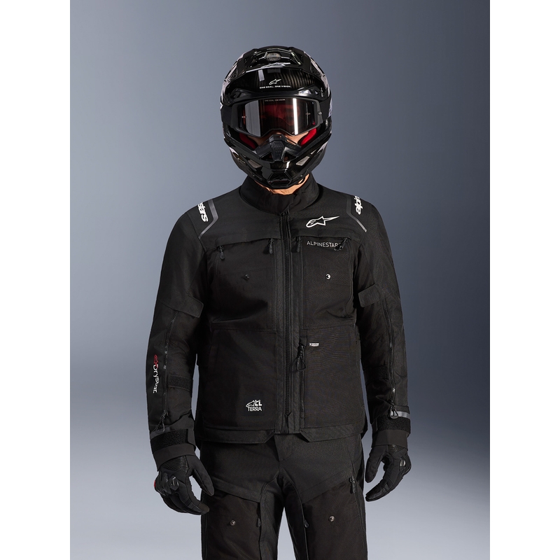 Veste de moto Alpinestars Cusco Drystar noire
