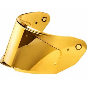 Visière pour casques de moto Cassida Integral GT 2.0/2.1, GTS 2.1, pré-équipée pour miroir Pinlock REVO or