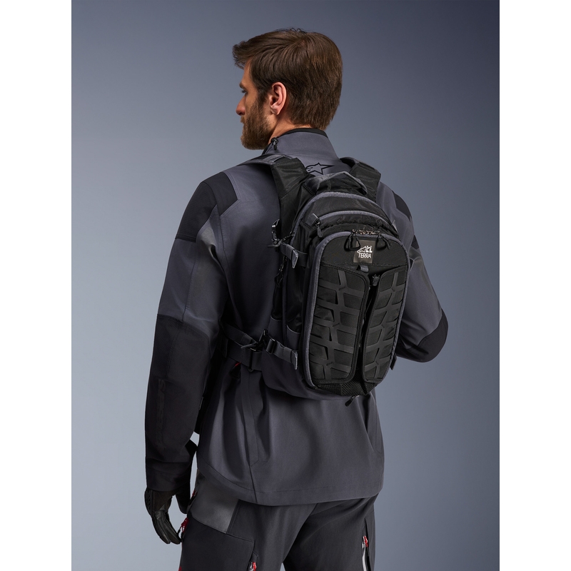 Sac à dos moto Alpinestars AT-15 noir-gris 15 l