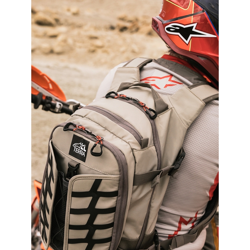 Sac à dos moto Alpinestars AT-15 noir-gris 15 l