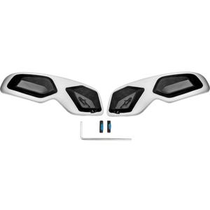 Sliders d'orteils pour bottes Alpinestars SMX-6 V2 noir-blanc 2 pièces.