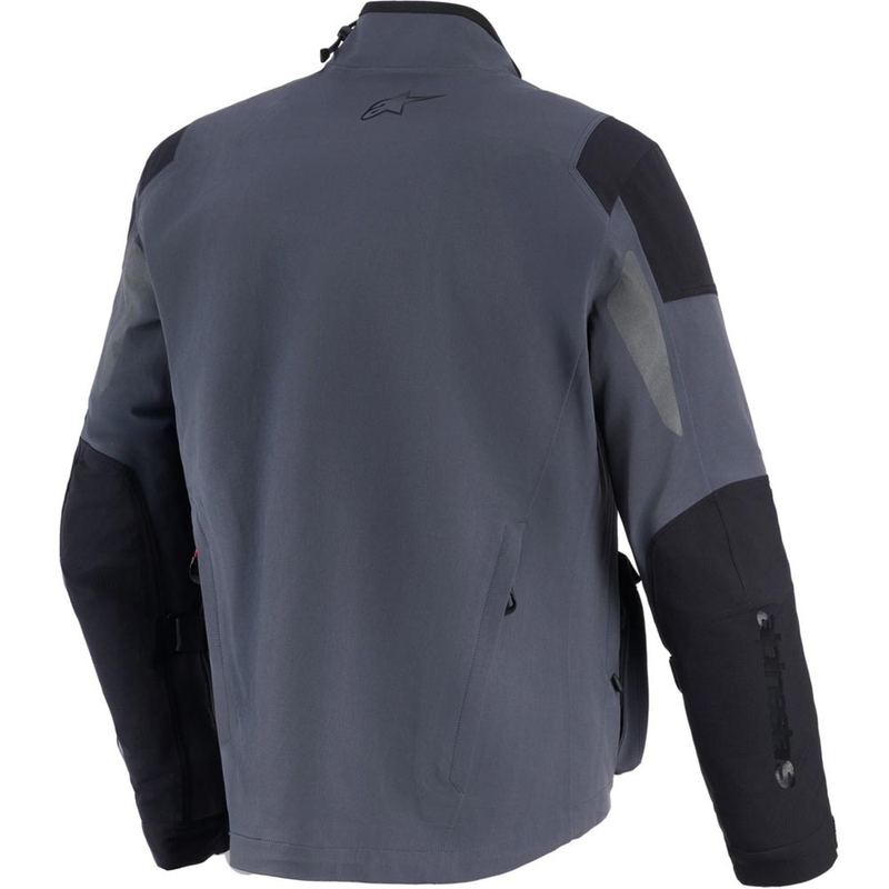 Blouson de moto Alpinestars Maxdura Drystar XF gris foncé-noir