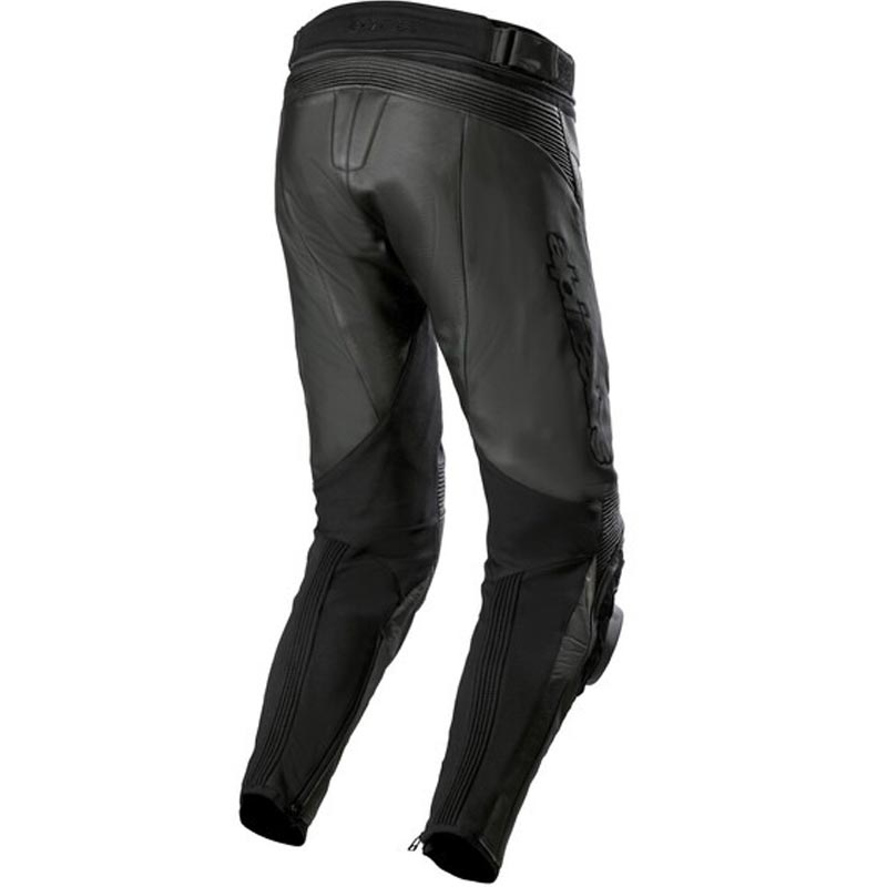 Pantalon de moto en cuir Alpinestars Missile 3 Airflow noir