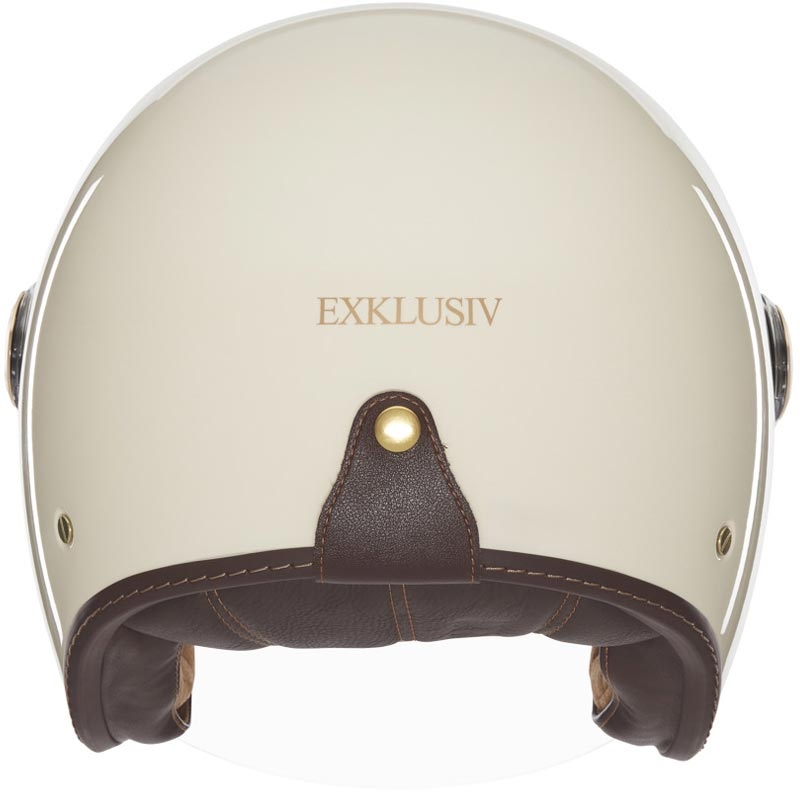 Casque moto ouvert NOX Exklusiv Kulte 2 beige