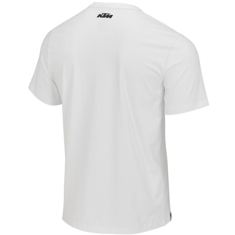 T-shirt blanc KTM Orange Bleeder