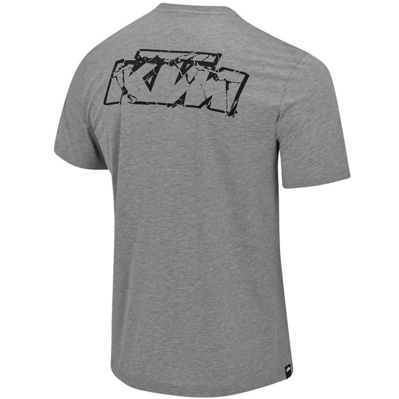 T-shirt KTM Logo gris clair chiné