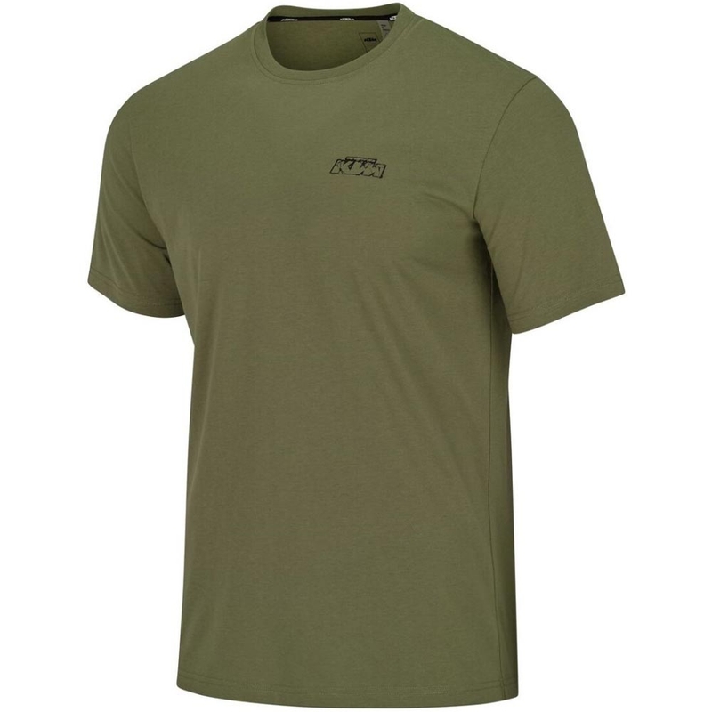T-shirt kaki avec logo KTM