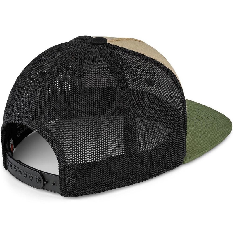 Casquette trucker KTM Logo noir-beige-kaki