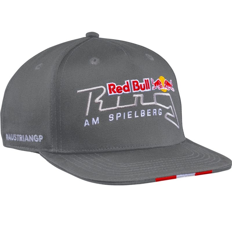 Casquette plate grise Red Bull Racing Grand Prix d'Autriche