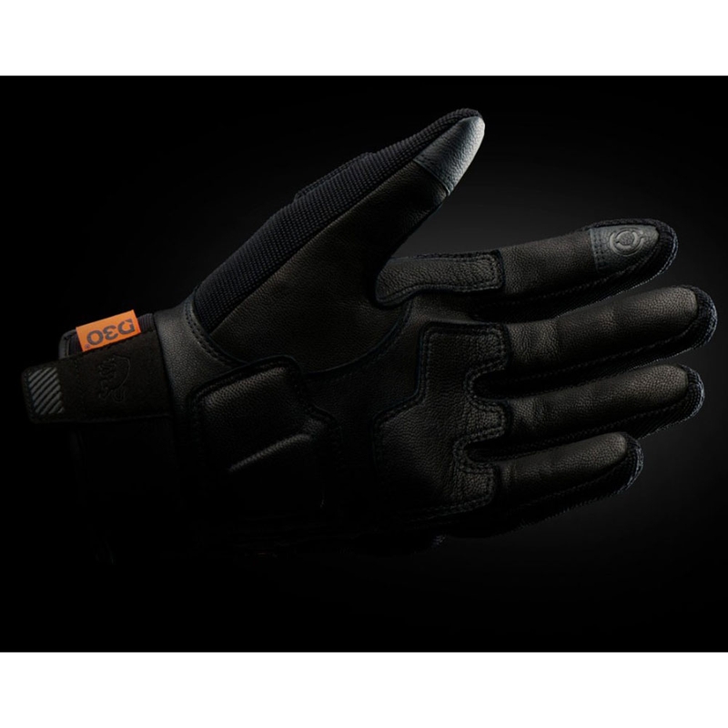 Gants de moto Furygan Jet D3O Evo noir-vert